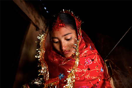 Photo of child bride