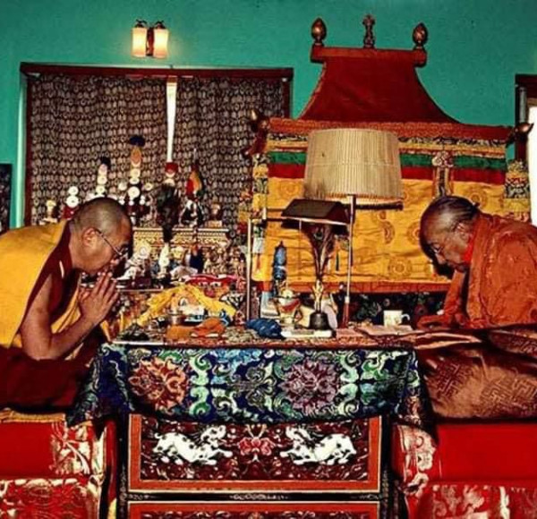 Dalai Lama &amp; Dilgo Khyentse Rinpoche