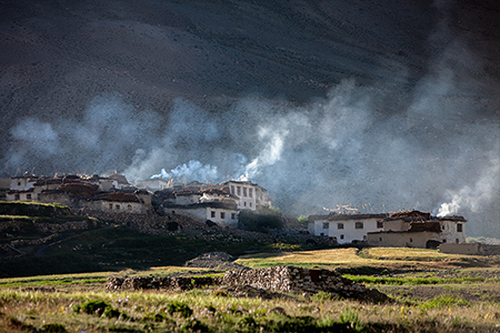 Poor air quality in Ladakh region of India