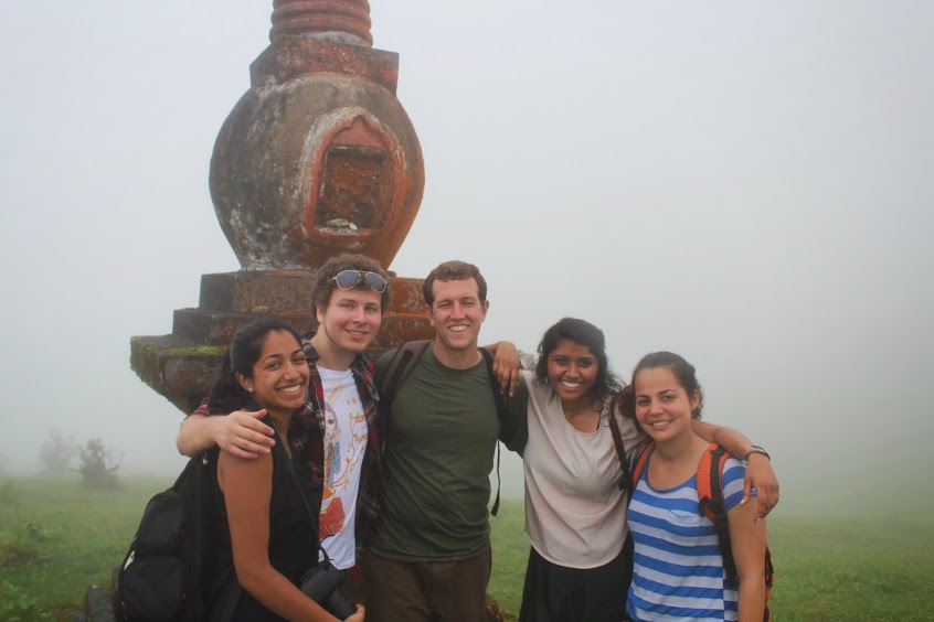 Souma Kunda and fellow travelers