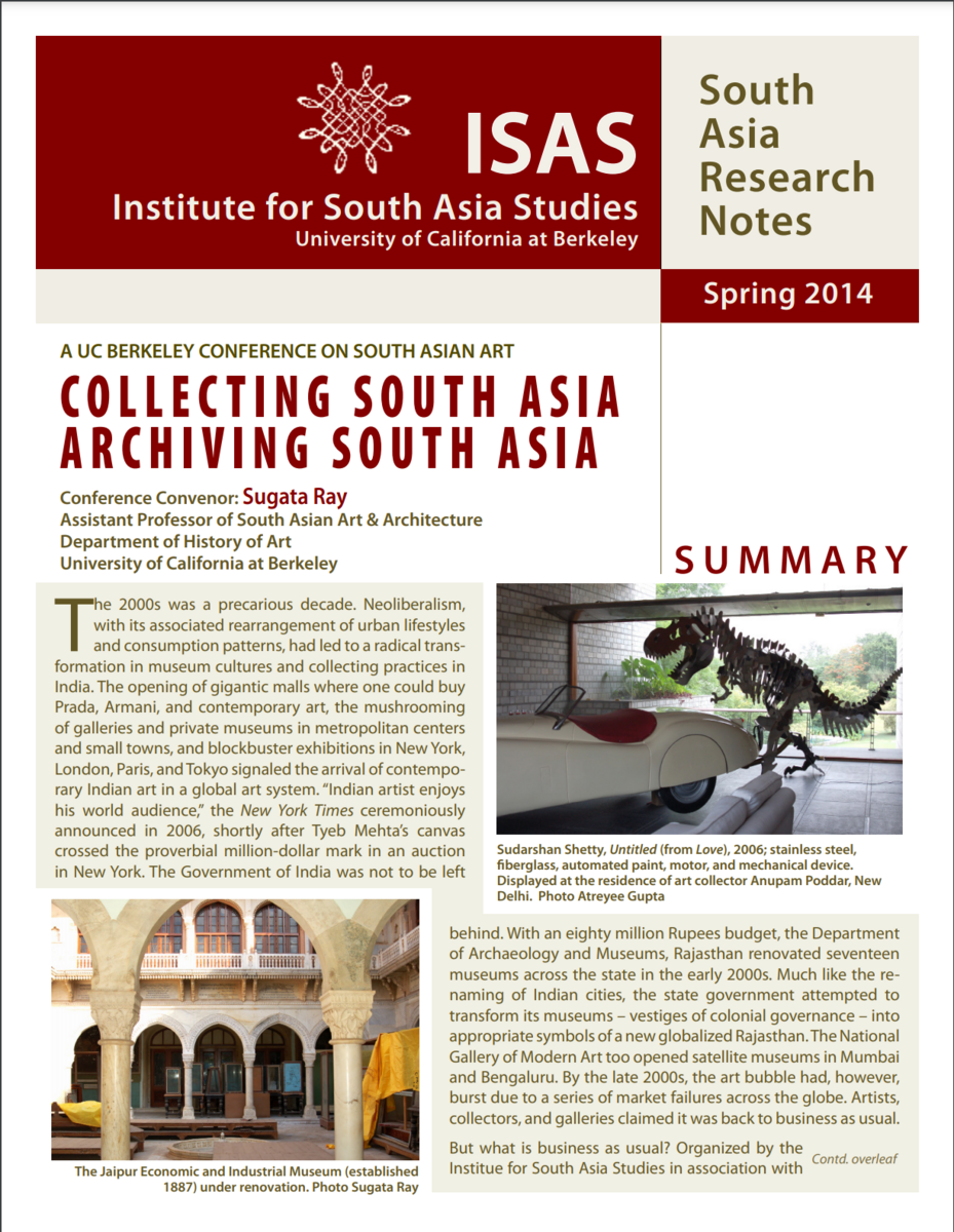 cover image for spring 2014 research notes