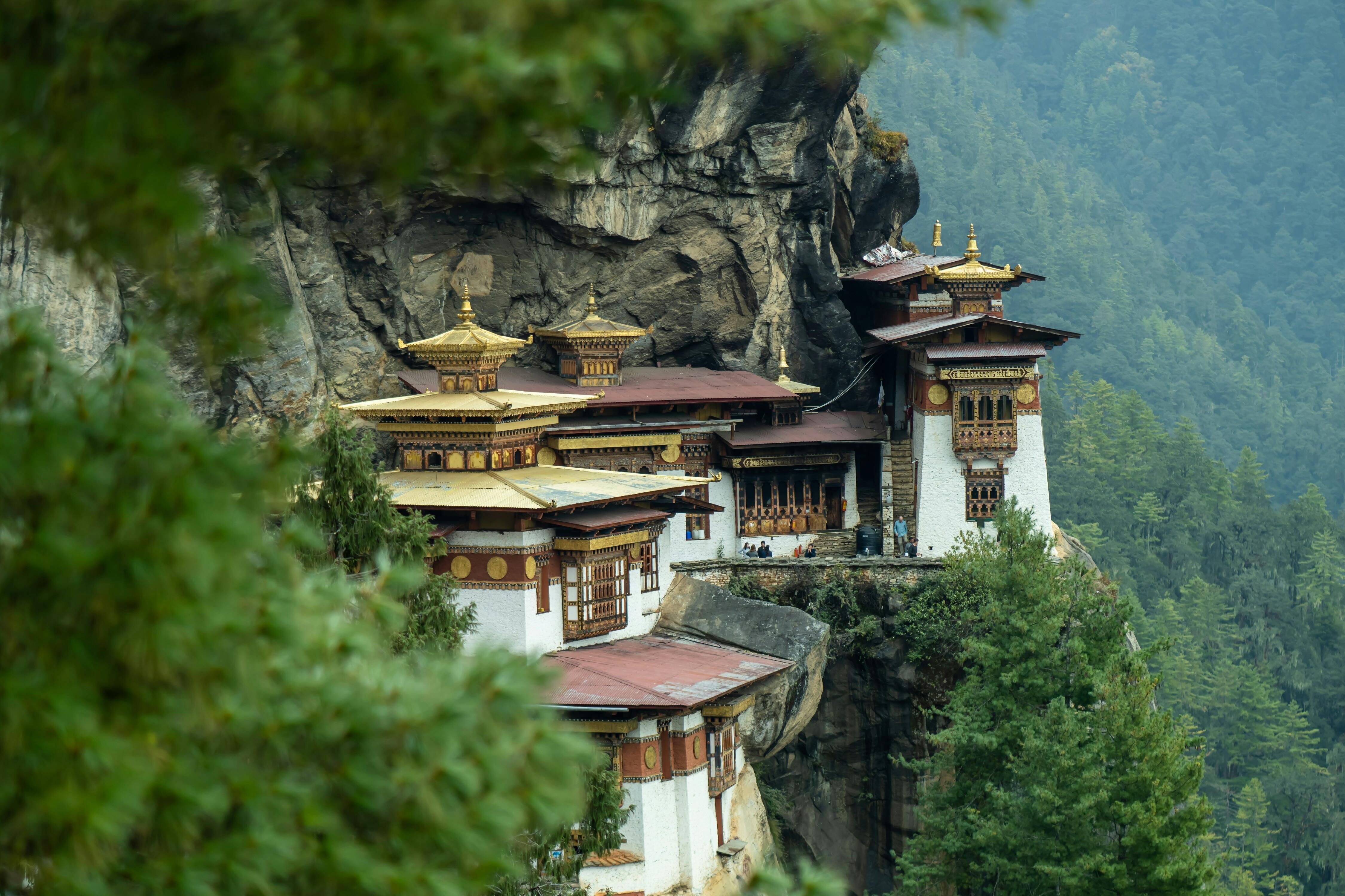 Photograph of Tiger Nest Bhutan Monastery