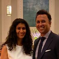 Photograph of Aarti Jindal and Anurag Jindal