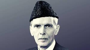 Headshot of Muhammad Ali Jinnah