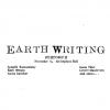 Earth Writing Symposium Poster