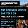 Rohingya Crisis Panel Poster